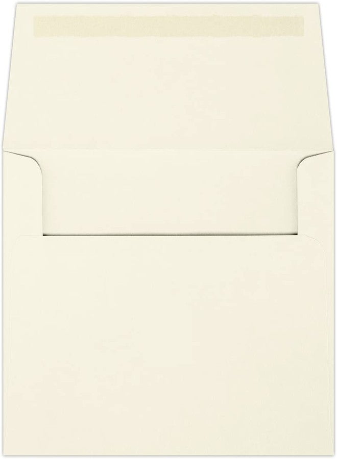 لوكس بيبر مغلفات دعوات LUXPaper A4 | 4 1/4 بوصة × 6 1/4 بوصة | لون طبيعي | وزن 70 رطل | 50 مغلفًا - Image 2